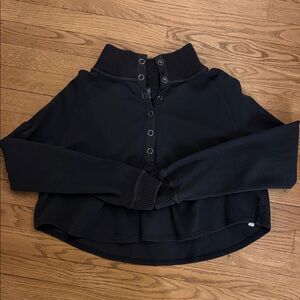 Free People Movement crop Henley